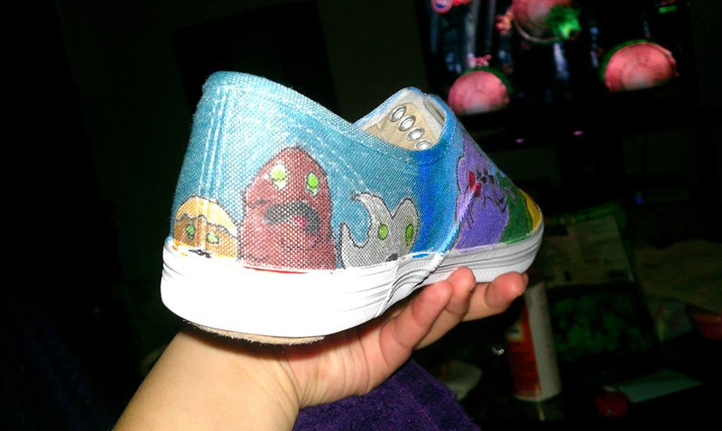 Illustration for article titled Adventure Time shoe update!